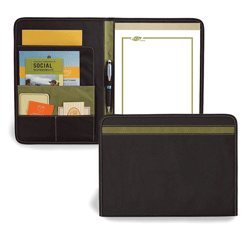 Black Recycled Letter-Size Padholder